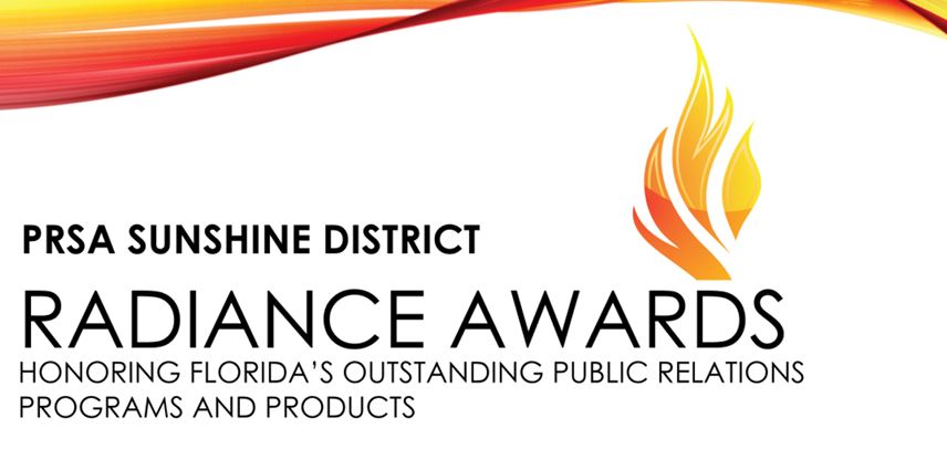 2024 PRSA Sunshine District Radiance Award Winner Martin County graphic image with logo